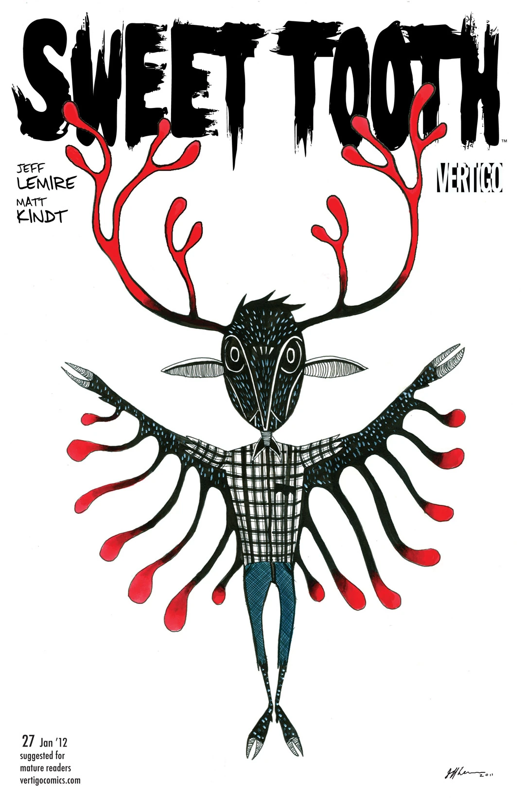 Sweet Tooth #27 (DC, 2011 — Cover A) cover